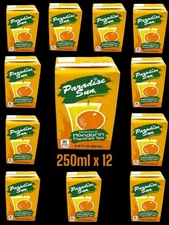 Paradise Sun HI-C  MANDARIN FLAVORED TEA 250ml X 12 (Lot Of 12)