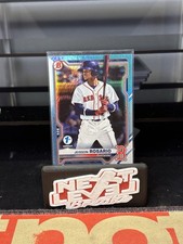 2021 Bowman 1st Edition Sky Blue Foil Jeisson Rosario #BFE-37 Red Sox 