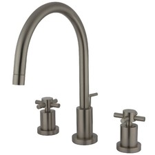 Kingston Brass KS892.DX Concord 1.2 GPM Widespread Bathroom - Nickel