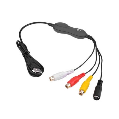 EZCAP 159 USB 2.0 Video Grabber Capture Card Window Mac VLC Media Player, Ezcap