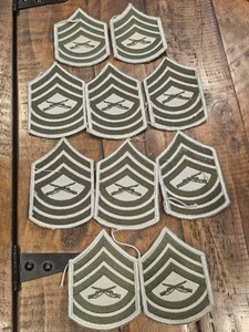 Large 1950s 60s USMC Female Marine Vietnam Cold War Chevron Patch Lot L@@K!!!