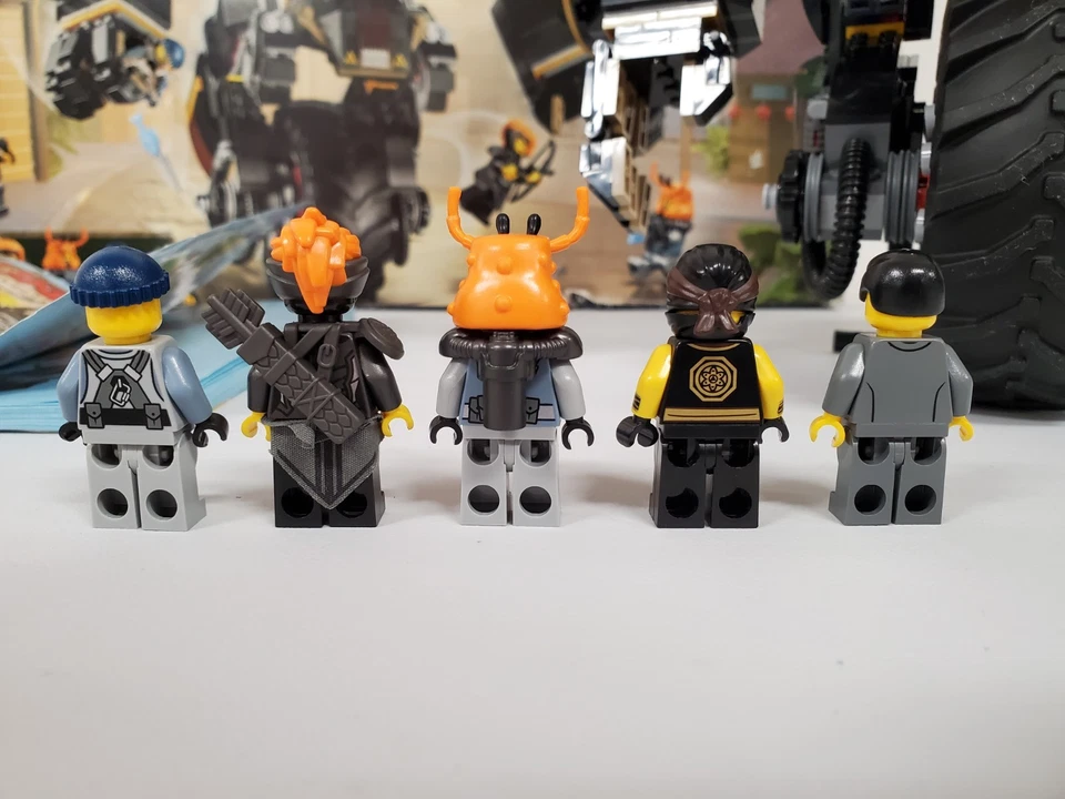 LEGO Ninjago Movie Quake Mech 70632 - 100% Complete + Box & Manual - Image 4 of 4