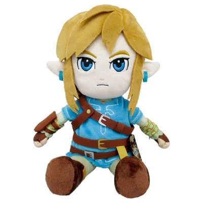 San-Ei Zelda Breath Of The Wild Link Plüschtier 28cm Nintendo Lizenz