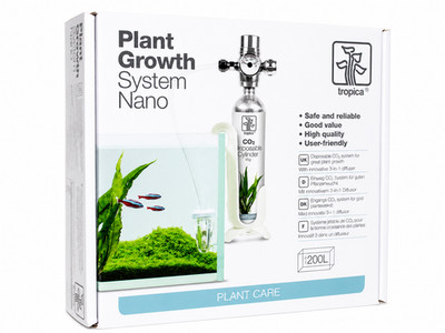 Tropica Plant Growth System Nano - komplett CO Anlage Set  Neu