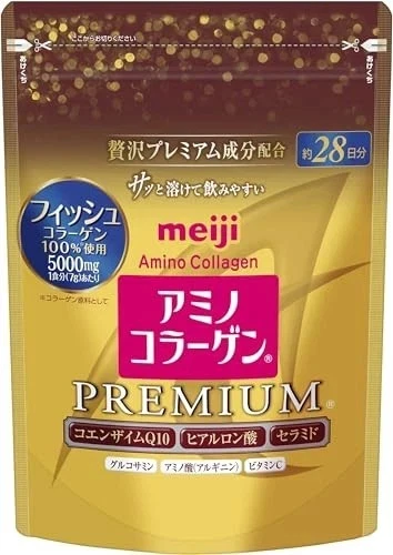 鱼胶原蛋白粉优质 196 克 28 天 x 5 套装 日本 — 第 3/4 张图片