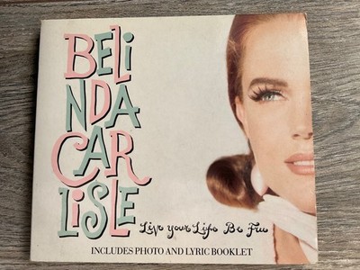 BERLINDA CARLISLE~LIVE YOUR LIFE BE FREE~1991 3-TRACK CD SINGLE~NEAR-MINT!
