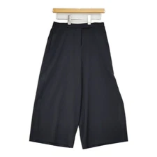 mizuiro-ind Wide pants, made in Japan, stretch, Saruel pants Navy 5-0801M△