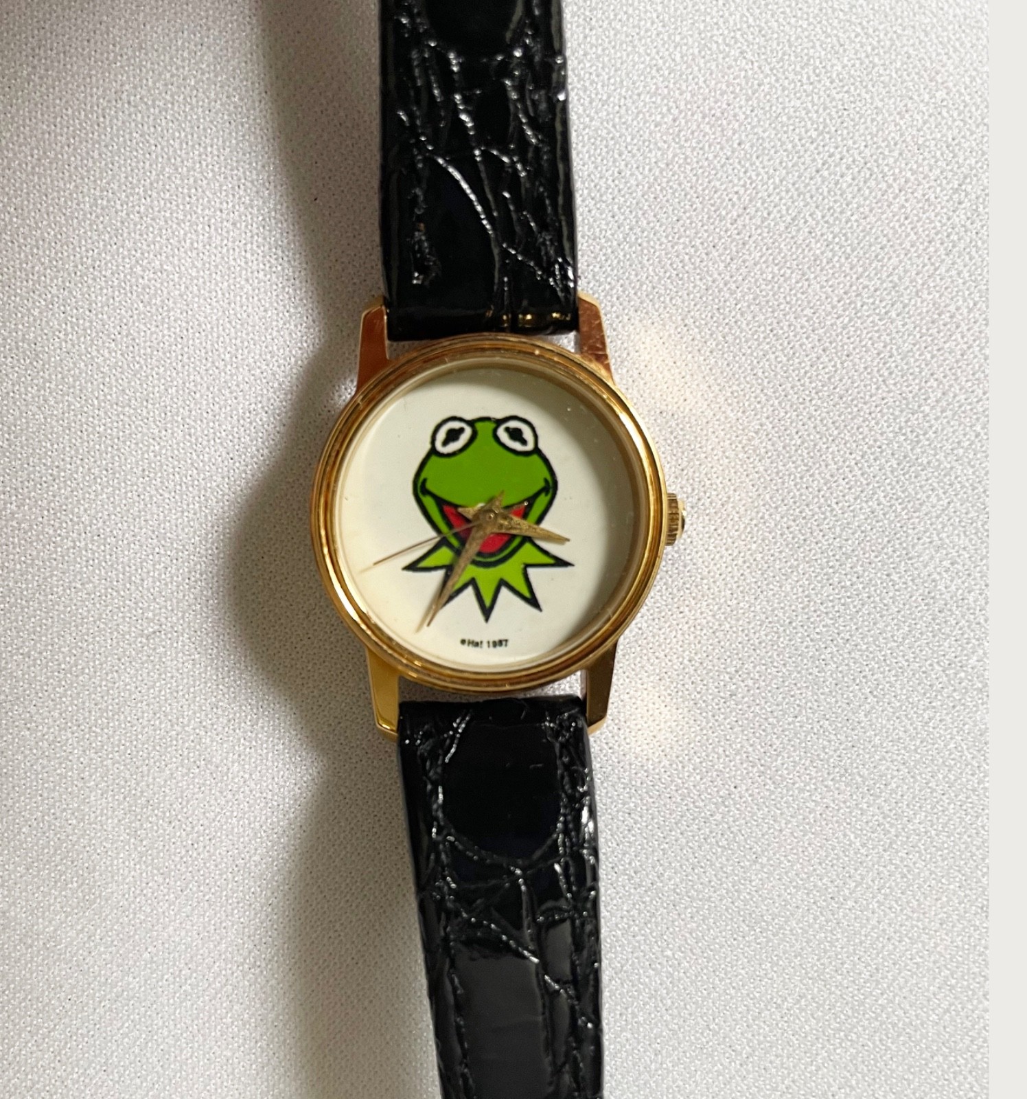 Vintage Kermit the Frog Ladies Wrist Watch