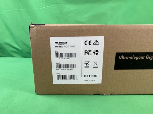 Bogen By Yealink NQ-T1100 Ultra Elegant Gigabit IP Phone - New - Photo 13/16