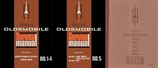 1964 Olds Shop Manual Set Cutlass F85 Jetstar 88 Oldsmobile Repair Service Books