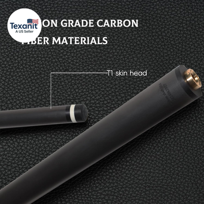 GEN カーボンキュー12.5 クリティカルカーボンファイバープールキュースティック 12.5mm 先端 3