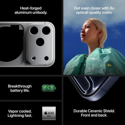 🔥NEW Apple iPhone 17 Pro Max UNLOCKED 256GB Cosmic Orange ✓FREE