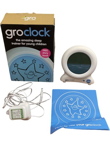 Gro Company Groclock Schlaftrainer für Kinder mit Bilderbuch