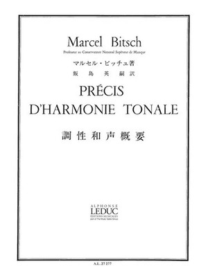 Precise Tonal Harmony | Marcel Bitsch | Buch | Alphonse Leduc