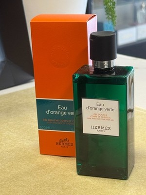 HERMES EAU DE'ORANGE VERTE HAIR AND BODY SHOWER GEL 200 ML/6.5 FL.OZ.