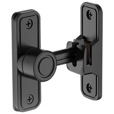 Heavy Duty Gate Latches 90 Degree Right Angle Barn Door Lock -Theft Sliding8848