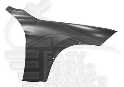 Aile avant droit pour BMW X1 E84 M-Tech de 2009 à 2012 en acier noir apprêté