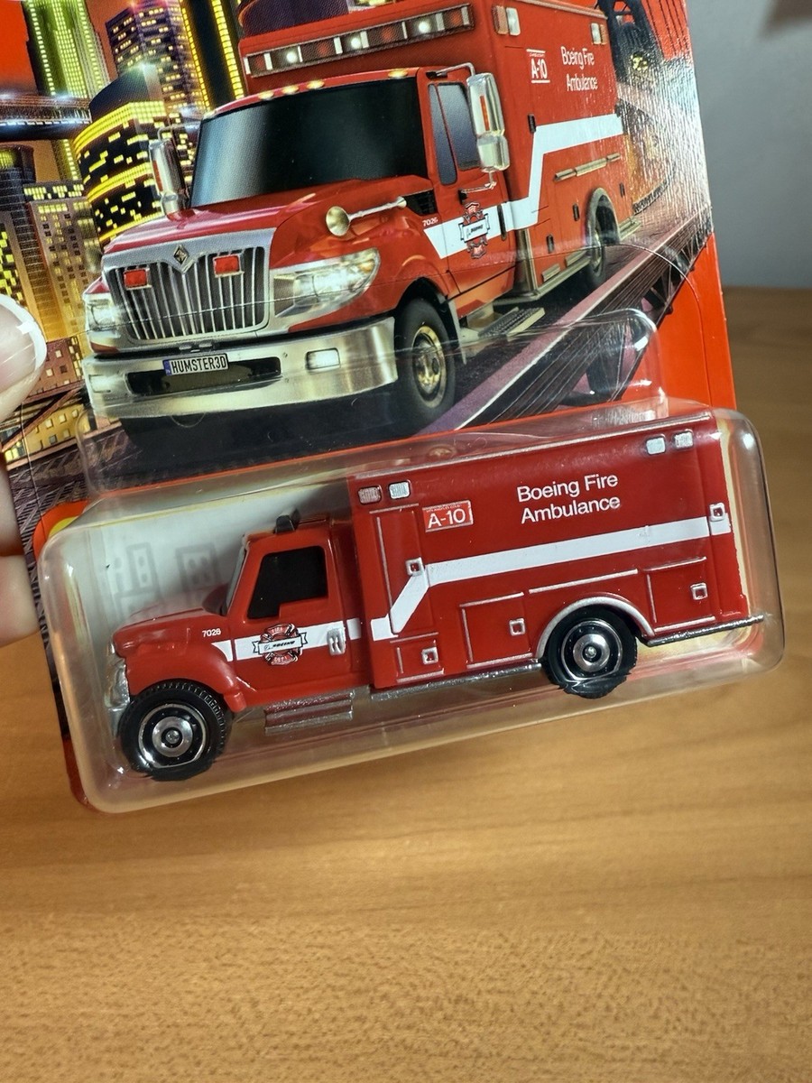 Miniature Matchbox International Terrastar Ambulance - Édition 2023/2024 - Boîte Neuve - Échelle 1:64