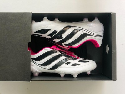 Adidas Predator Precision Archive Beckham - Weiß Schwarz Pink FG UK 8