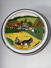 Villeroy & Boch DESIGN NAIF 2.9”D PORCELAIN TRINKET BOX Jewelry LAPLAU 3 VGC