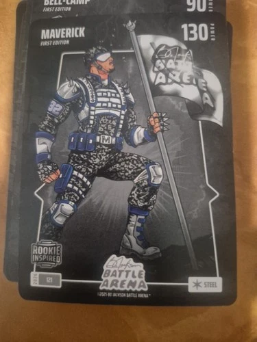 2026 Bo Jackson Battle Arena Griffey Edition Steel #174 Maverick/Cooper Flagg