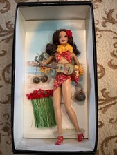 Barbie Pin-up Girls Collection 2006 Hula Honey Barbie Collector Gold Label