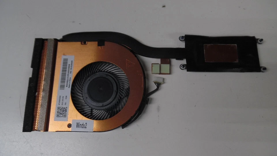 Genuine Lenovo ThinkPad T480 CPU Cooling Fan Heatsink 01ER499/01ER498 - Image 3 of 4