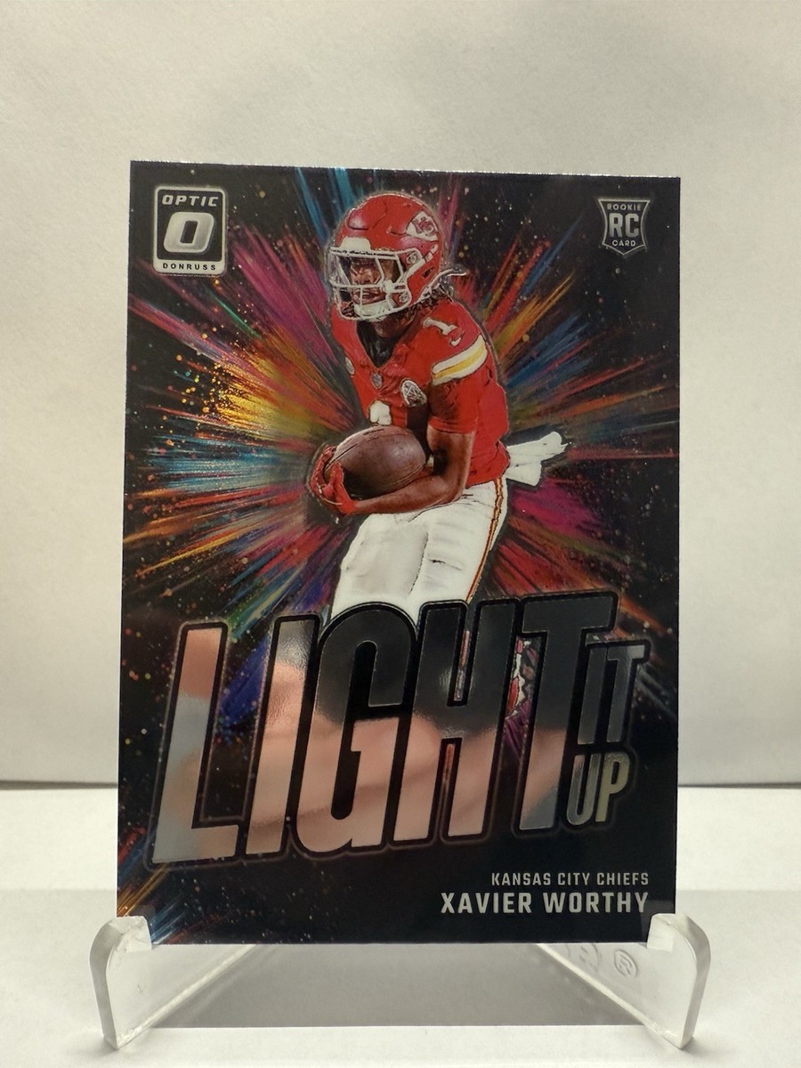 2024 Panini Donruss Optic - Light It Up Xavier Worthy #9 | eBay