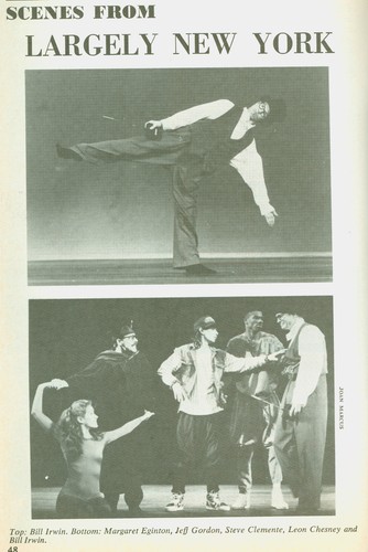 Playbill + Largely New York + Opening Night + Bill Irwin , Leon Chesney - Picture 5 of 6