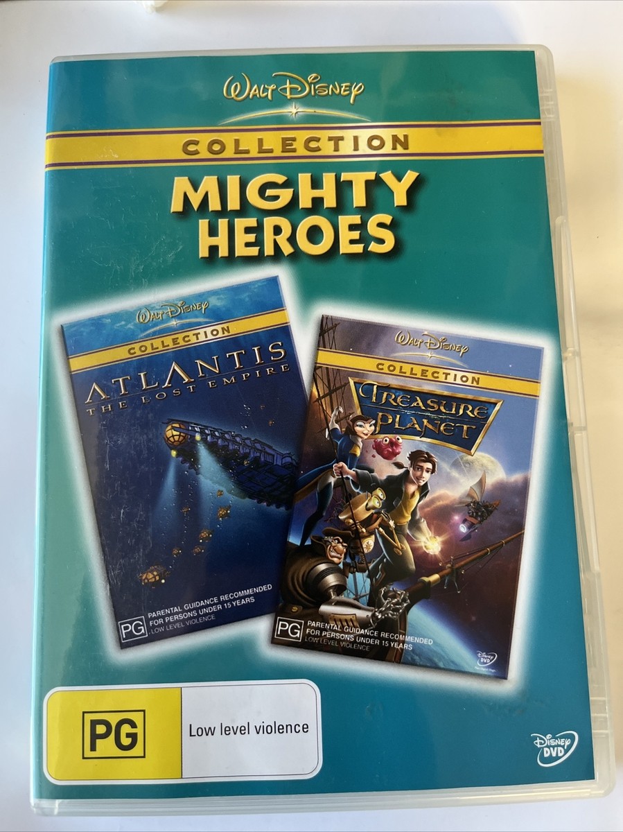 Treasure Planet / Atlantis-The Lost Empire (DVD, 2002) for sale
