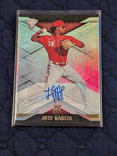 2021 Chronicles Titanium RC Auto Jose Garcia Reds