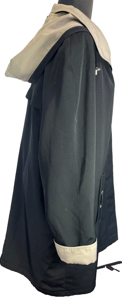 Abrigo de lluvia Gallery negro/bronceado talla M Foto 2 de 4