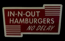 IN-N-OUT BURGER RARE MAGNET