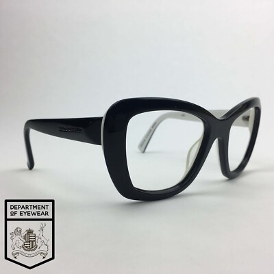 KARL LAGERFELD Brille SCHWARZ KATZENAUGEN Rahmen authentisch. MOD: 25672275