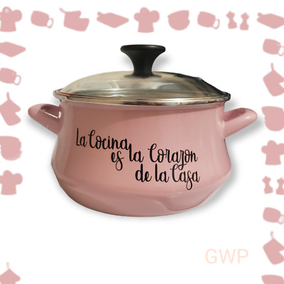 Casserole Chef Atelier Cook Happy 4.8 QT Enameled Steel  For Soups & Stews