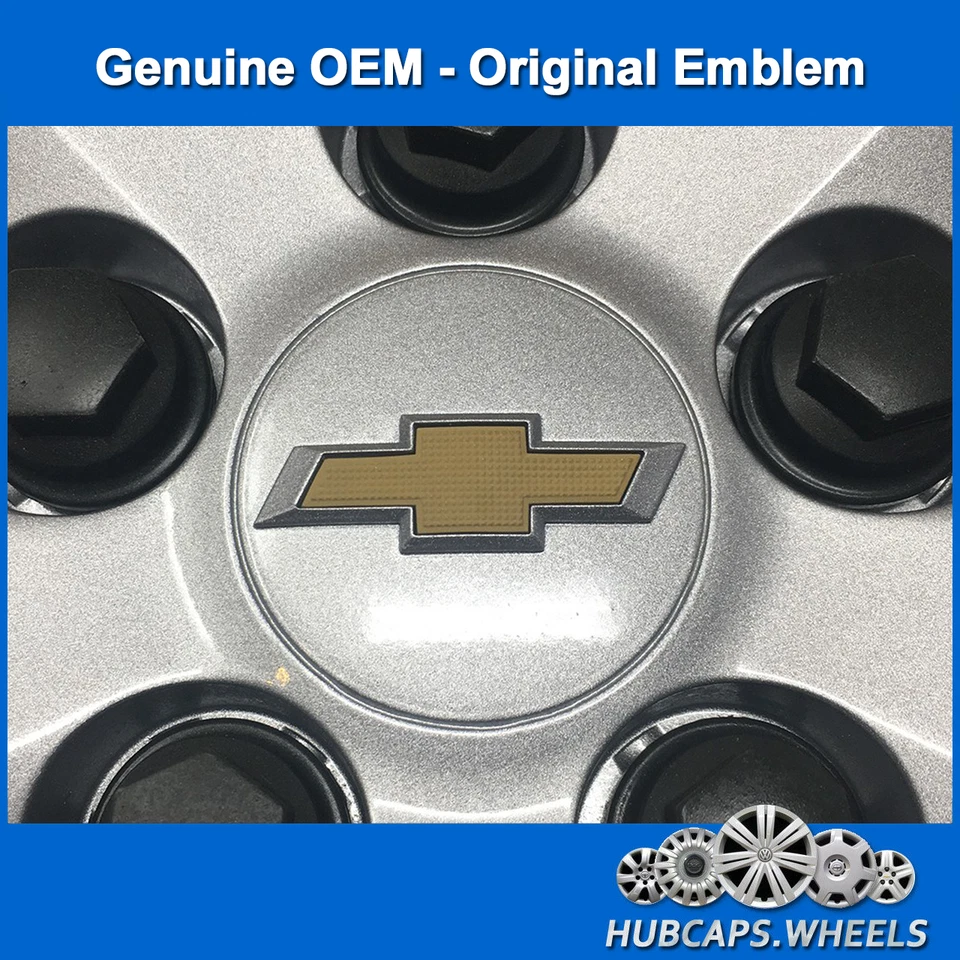 Hubcap Set for Chevrolet Cruze 2012-2016 Genuine GM OEM 16-inch Silver 3294 - Image 4 of 4