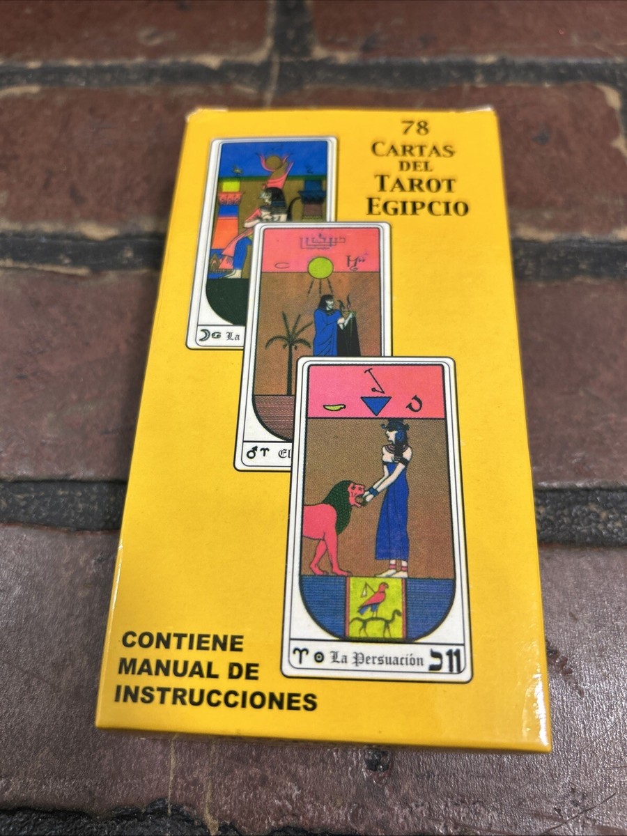 TAROT EGIPCIO BOOKLET+ 78 CARTAS | eBay