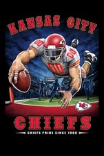 Kansas City Chiefs 2 Field  NFL FOOTBALL TEAM  Sport -Refrigerator Fridge MAGNET
