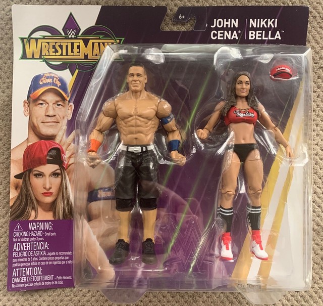 john cena and nikki bella toys