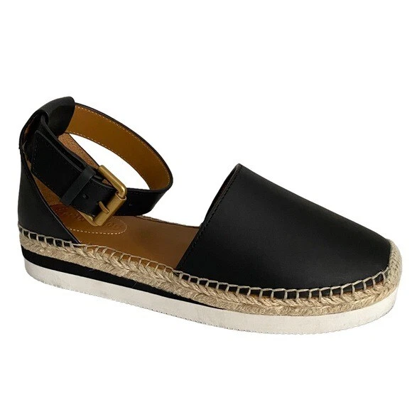 See by hotsell chloe black espadrilles