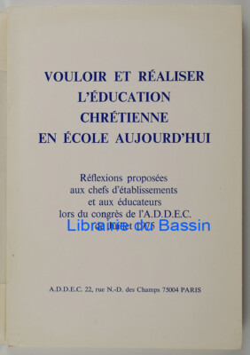 Christliche Erziehung in der Schule heute Kollektiv 1976 wollen und verwirklichen