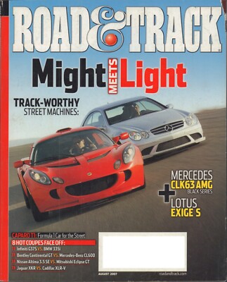 Road & Track July 2007   Pumped Up Porsches / Gemballa Mirage GT / Ruf CTR3 / Fo