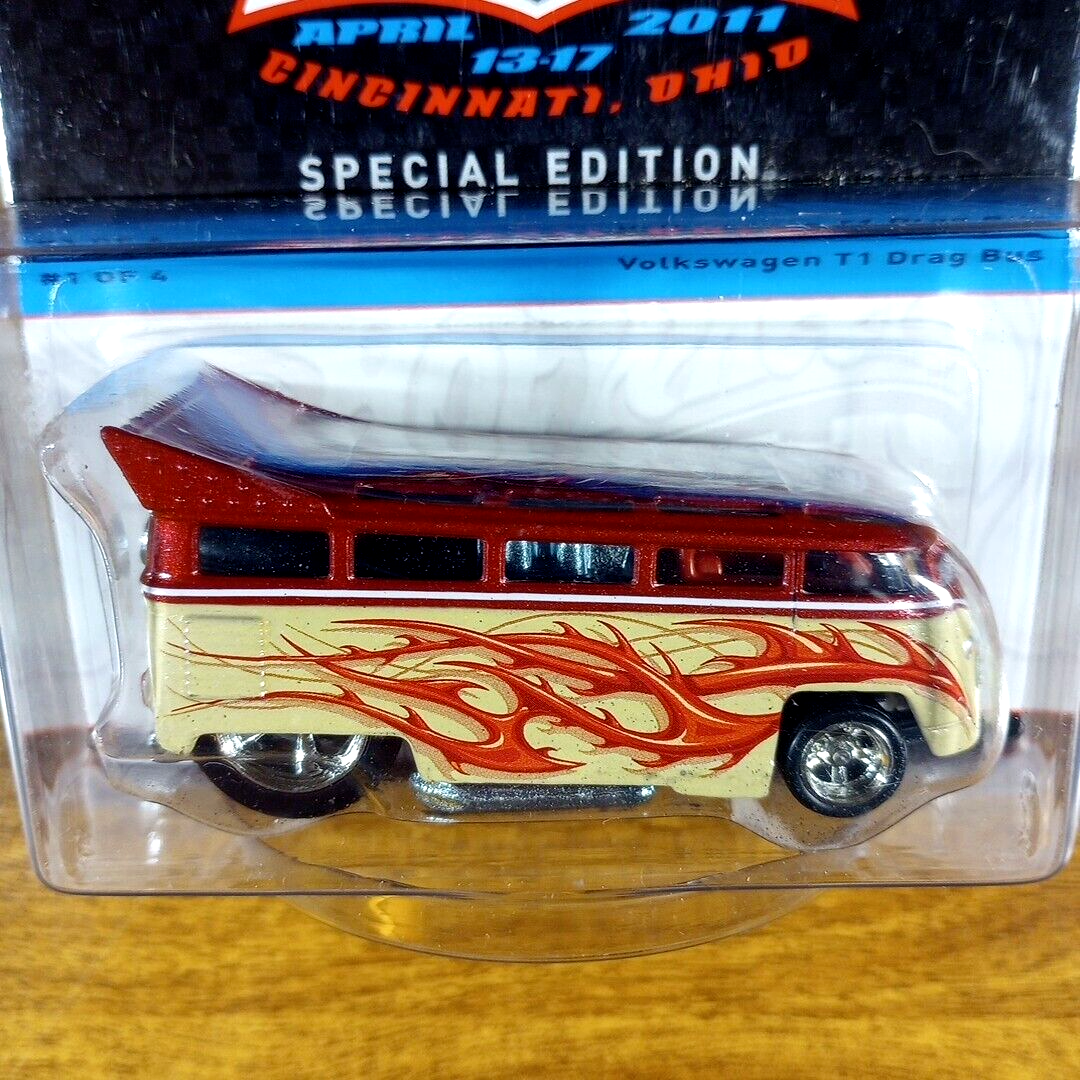 Hot Wheels RLC 11th Collectors Nationals Volkswagen T1 Drag Bus