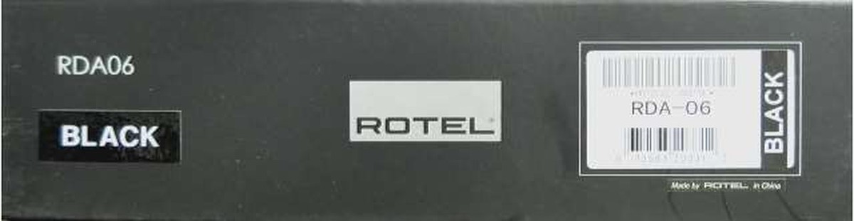 ROTEL Model number: RDA-06 Integrated Amplifier | eBay