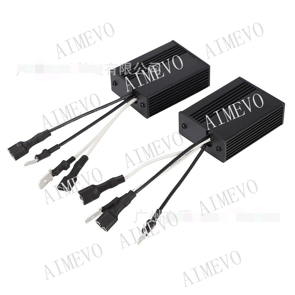 2x H4/9003 CANBUS Load Resistors – Error-Free LED Headlight Decoder, Anti-Flicker