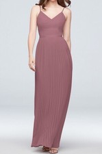 davids bridal bridesmaid dress quartz size 4 unworn