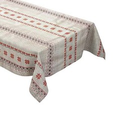 Tela Cerata Tovaglia di Natale 01542-01 Bordürenmuster Angolare Rotondo Ovale