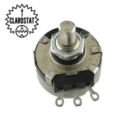 Clarostat 1K Ohm- 2 Watt- Panel Mount Audio Taper Potentiometer
