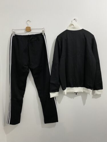 Adidas Originals Beckenbauer Tracksuit Black White Size XL - Picture 3 of 12