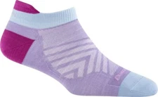 DARN TOUGH 1043 LAVENDER Women's Run No Show Tab Ultra-Lightweight Running Sock